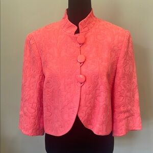 Elegant Pink Women's short Jacket
